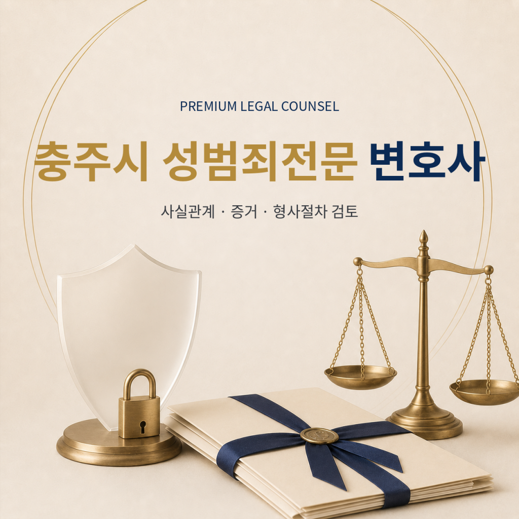 충주시 성범죄전문 변호사